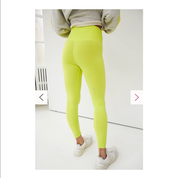 COPY - Free People Leggings. Color Margarita. Size X-Small. - Picture 3 of 7